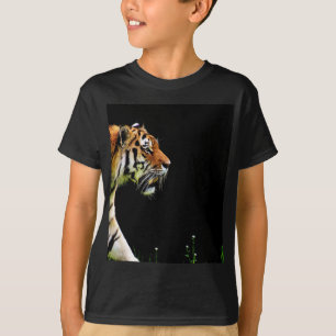 Tiger Approaching - Wildtierarbeiten T-Shirt