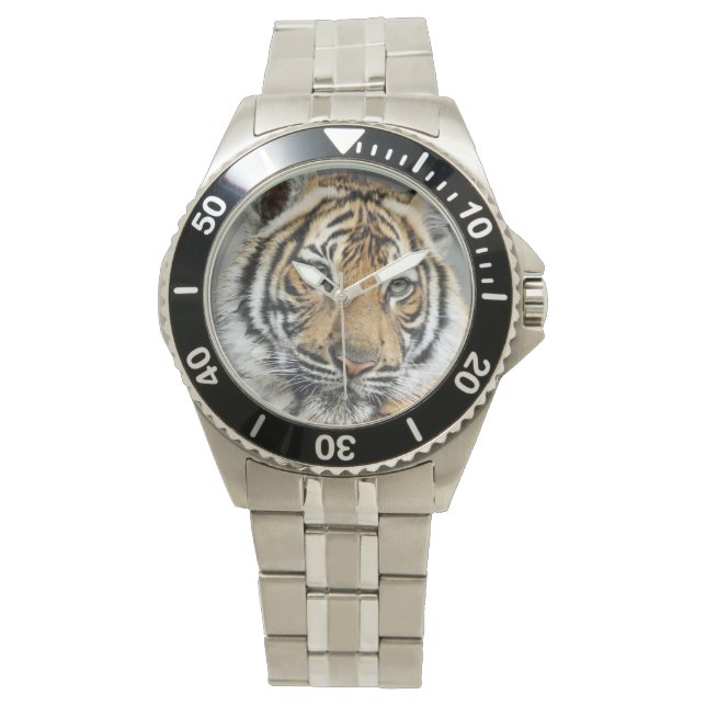 Tiger Armbanduhr (Vorderseite)