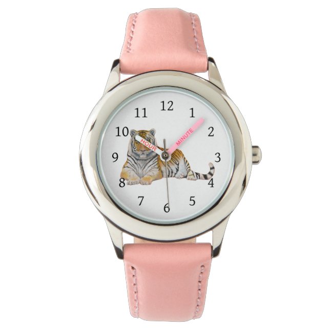 Tiger Armbanduhr (Vorderseite)