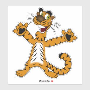 Tiger Aufkleber