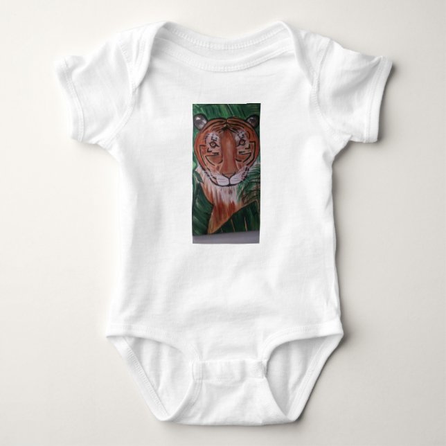 Tiger Baby Bodysuit Baby Strampler (Vorderseite)