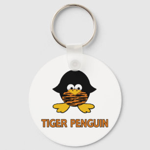 Tiger-Baby-Pinguin Schlüsselanhänger