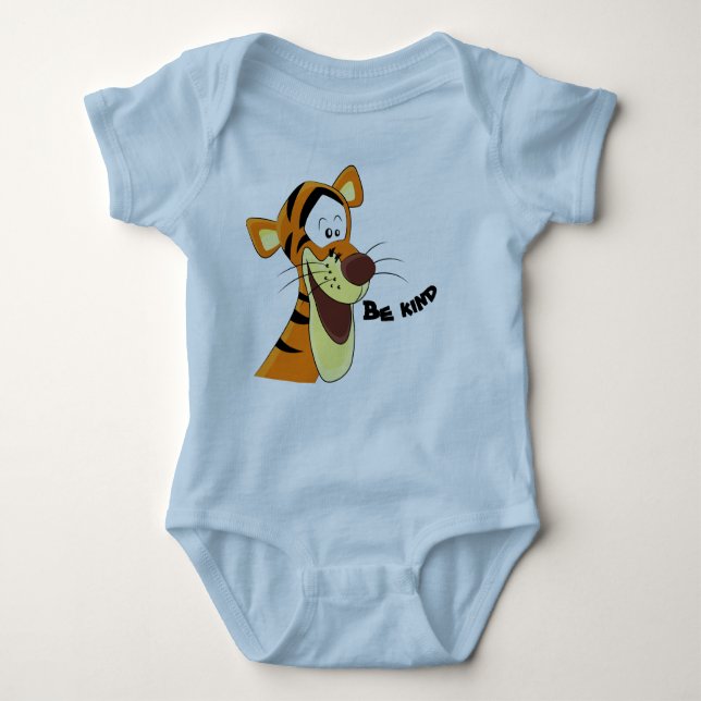 Tiger Baby Strampler (Vorderseite)