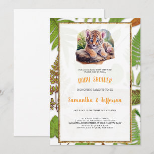 TIGER-BABYSHOWER-EINLADUNG EINLADUNG
