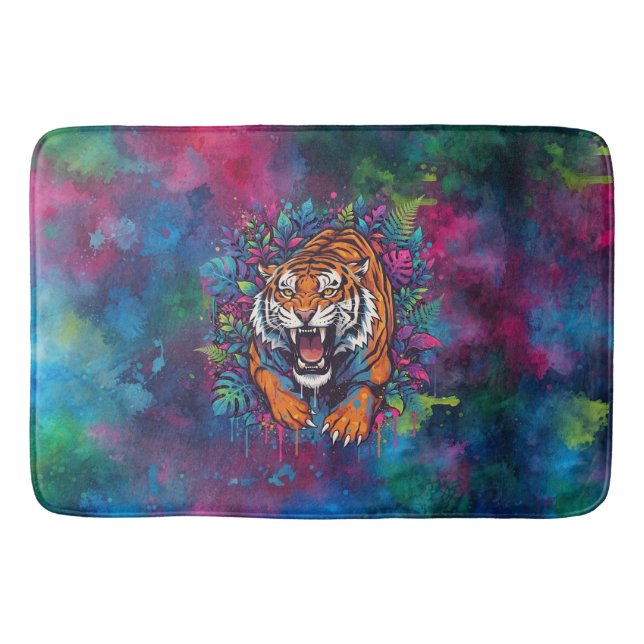 Tiger Badematte (Vorderseite)