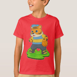 Tiger Basketball-Spieler Basketball T-Shirt