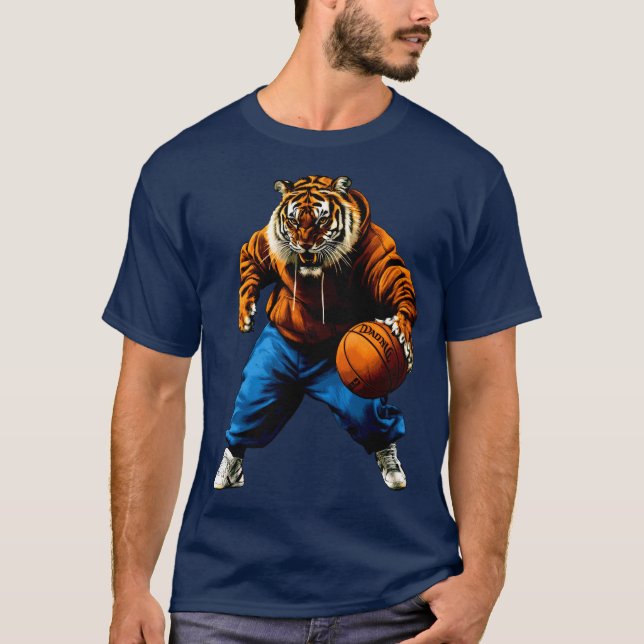 Tiger Basketball T - Shirt (Vorderseite)