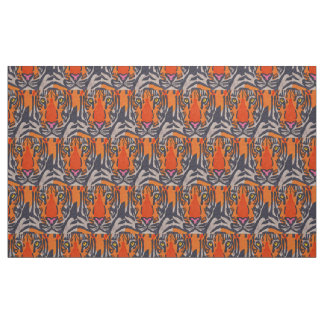 Tiger - Baumwoll-Twill-Stoff Stoff
