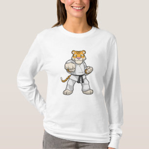 Tiger bei Martial Arts Karate T-Shirt