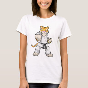 Tiger bei Martial Arts Karate T-Shirt