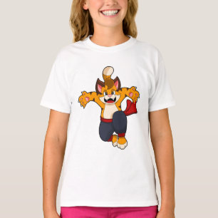 Tiger bei Martial Arts Karate T-Shirt