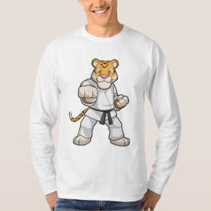 Tiger bei Martial Arts Karate T-Shirt