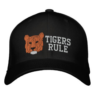 Tiger-bestickter Hut