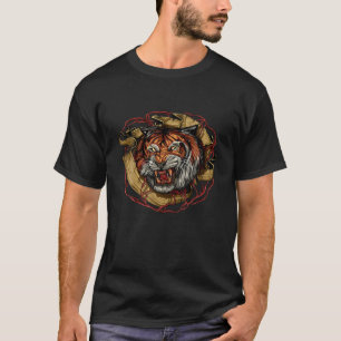 Tiger Big Cat Geschenk Tier Lover African Tiger T-Shirt