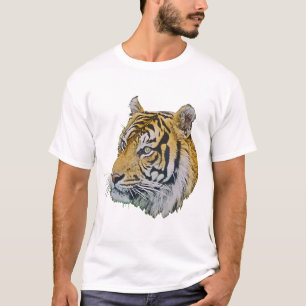 Tiger-Bild T-Shirt