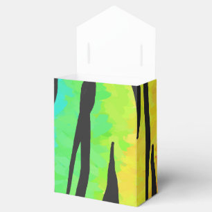 Tiger Black and Rainbow-Geschenke Geschenkschachtel