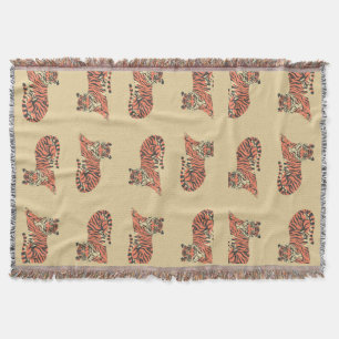 Tiger Blanket Decke