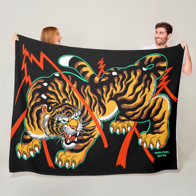 Tiger Blanket von Pliz Fleecedecke (Beispiel)