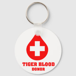 Tiger Blood Donor Schlüsselanhänger