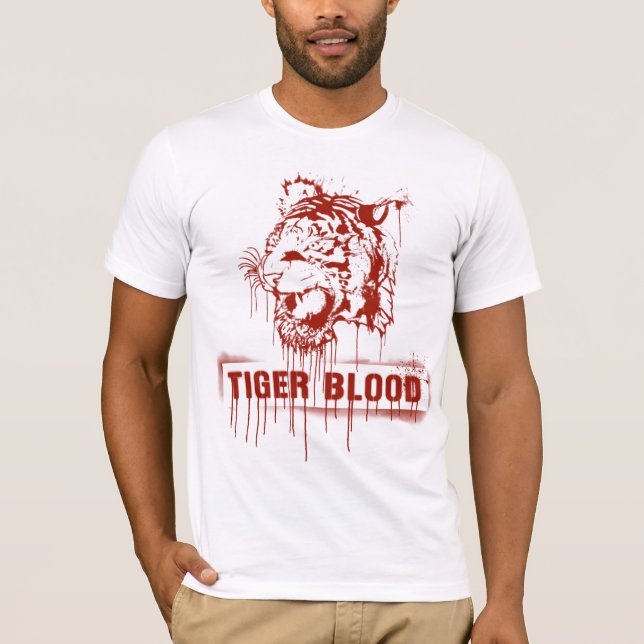 Tiger-Blut T-Shirt (Vorderseite)