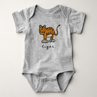 Tiger Bodysuit oder One Piece (keine Unterlage ang Baby Strampler