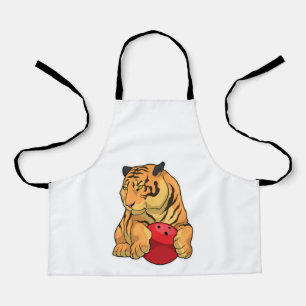 Tiger Bowling Bowling Schürze