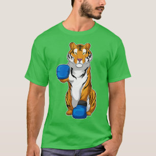 Tiger Boxer Boxhandschuhe T-Shirt