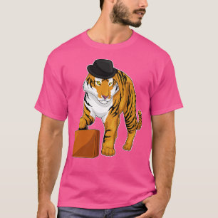 Tiger Briefcase T-Shirt