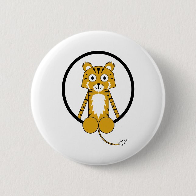 Tiger Button (Vorderseite)