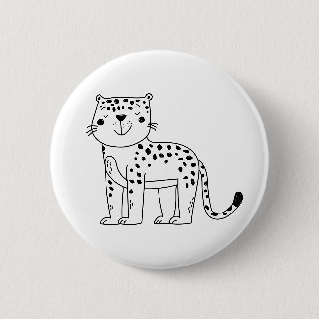Tiger Button (Vorderseite)
