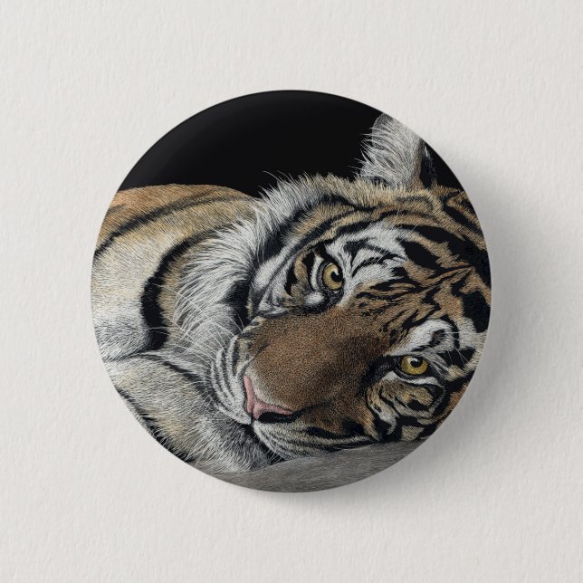 Tiger Button (Vorderseite)