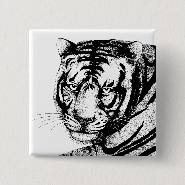 TIGER BUTTON (Vorderseite)