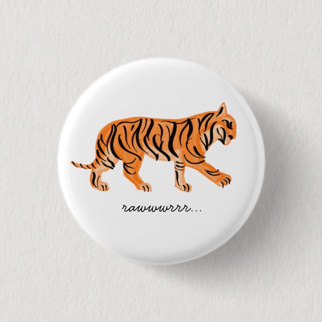 Tiger Button (Vorderseite)
