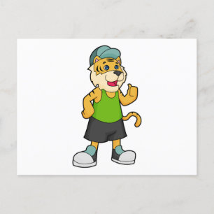Tiger Cap Postkarte