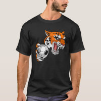 Tiger Cartoon Sportfreunde-Team Mascot Fußball-Bun