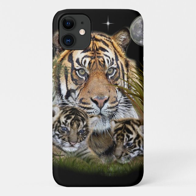 Tiger Case-Mate iPhone Hülle (Rückseite)