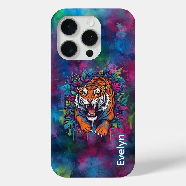 Tiger Case-Mate iPhone Hülle (Rückseite)