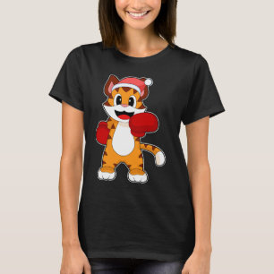 Tiger Christmas Boxer T-Shirt