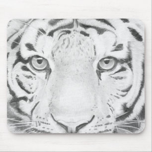 Tiger Closeup Artwork Mousepad