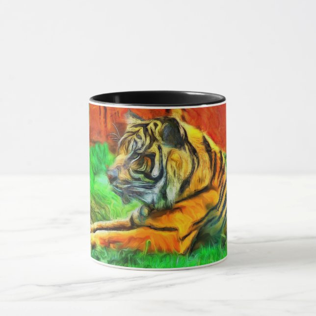 Tiger Coffee Tasse (Zentrum)