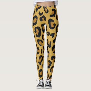 Tiger Color Pattern Animal Lover Leggings