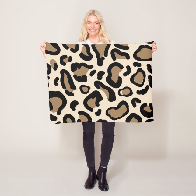 Tiger Color Pattern Tierfreunde Fleecedecke (Beispiel)