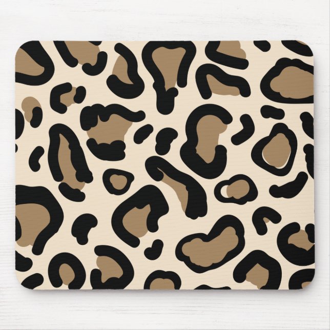 Tiger Color Pattern Tierfreunde Mousepad (Vorne)