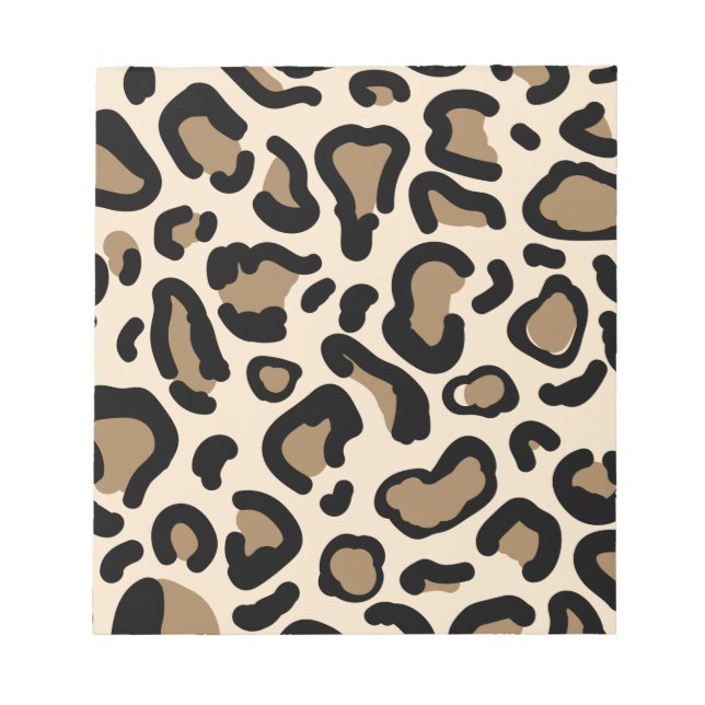 Tiger Color Pattern Tierfreunde          Notizblock (Vorderseite)