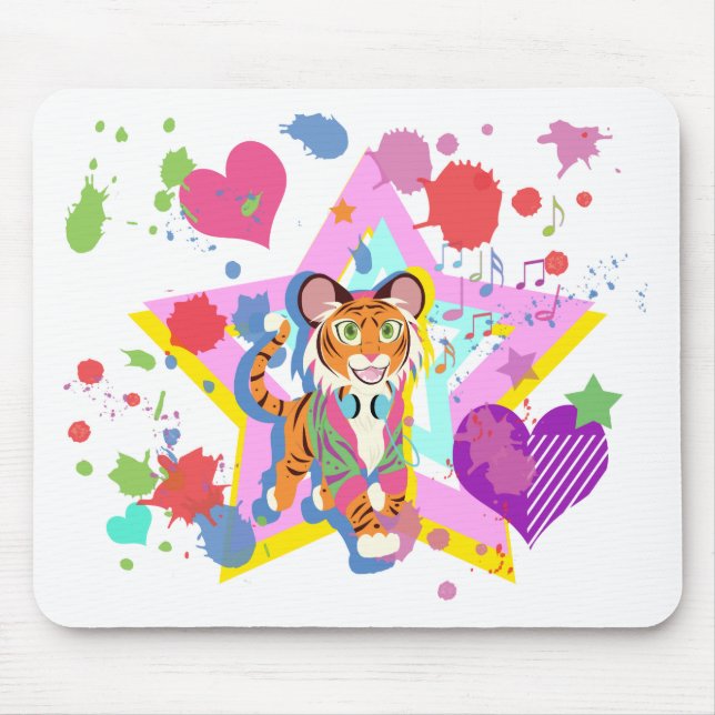 Tiger Cub Mousepad (Vorne)