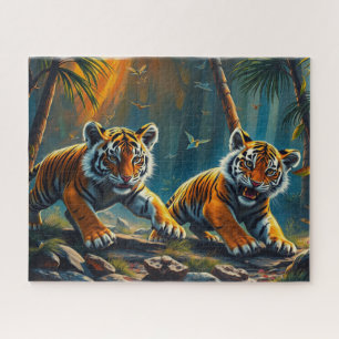 Tiger Cubs im Magischen Dschungel