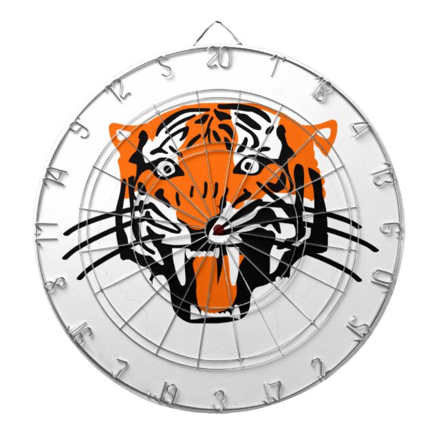 Tiger Dartscheibe (vorne)