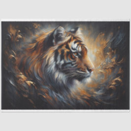 Tiger Decoupage Tissue Paper Seidenpapier
