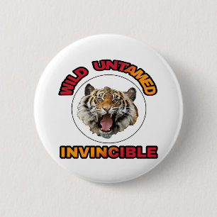 Tiger der König des Dschungels und alle Tiere Button