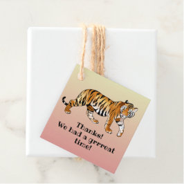 Tiger Design Geschenkanhänger